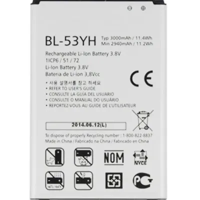 Акумулятор для LG G3 (BL-53YH) (Genuine OEM)