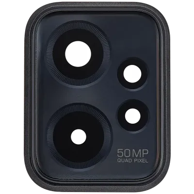 Скло камери з рамкою для Motorola Moto G Power 5G (XT2311 / 2023) (Premium) (Concrete Gray)