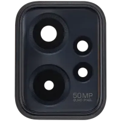 Скло камери з рамкою для Motorola Moto G Power 5G (XT2311 / 2023) (Premium) (Concrete Gray)