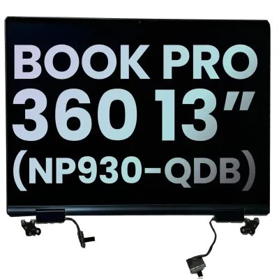 Повний дисплейний модуль (LCD) для Samsung Galaxy Book Pro 360 13.3" (NP930QDB Series) (Service Pack) (Mystic Silver)