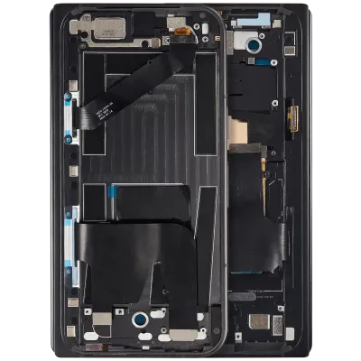 Mid-Frame Housing For Google Pixel 9 Pro Fold (Premium) (Obsidian)
