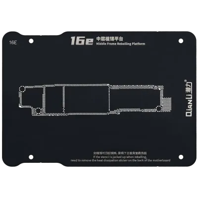 Qianli Middle Frame Reballing Platform For iPhone 16e