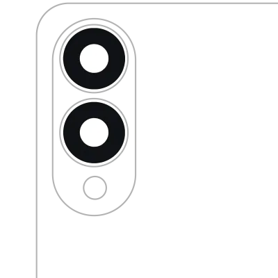 Скло основної камери (лише скло) з проклейкою для Samsung Galaxy S25 Edge (комплект 2 шт) (всі кольори)