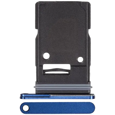 Single Sim Card Tray For Samsung Galaxy Z Fold 7 (Premium) (Blue Shadow)