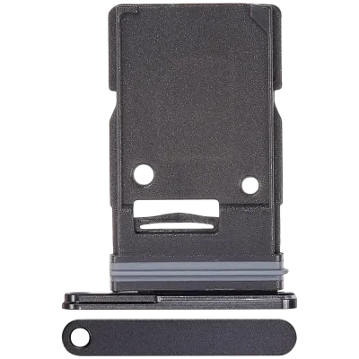 Single Sim Card Tray For Samsung Galaxy Z Fold 7 (Premium) (Jet Black)