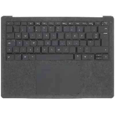 Топкейс з клавіатурою (EU Keyboard) для Microsoft Surface Laptop 4 13.5" (1950 / 1951 / 1958 / 1959) (Space Gray)