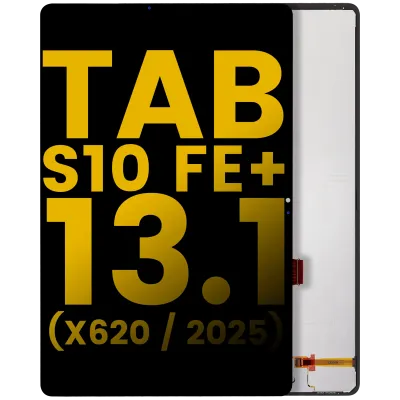 Дисплейний модуль (LCD) без рамки для Samsung Galaxy Tab S10 FE Plus 13.1" (X620 / 2025) (Refurbished) (чорний)