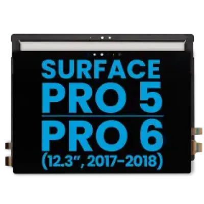 Дисплейний модуль з тачскріном для Microsoft Surface Pro 5 (1796) / Surface Pro 6 (1807) (Aftermarket) (чорний)