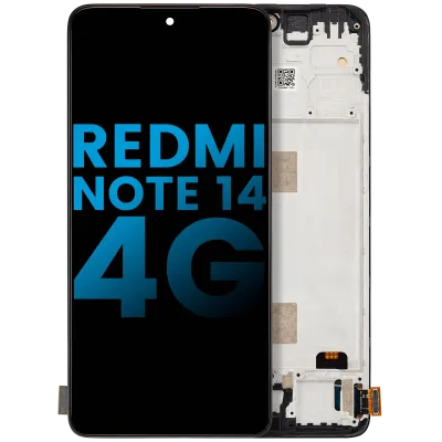 Дисплейний модуль (LCD) з рамкою для Xiaomi Redmi Note 14 4G (International Version) (Aftermarket: Incell) (всі кольори)