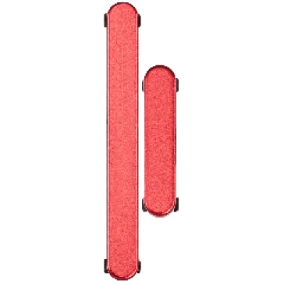 Кнопки (живлення / гучності) для Samsung Galaxy S25 / S25 Plus (Premium) (Coral Red)