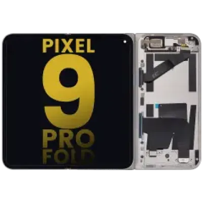 Внутрішній дисплейний модуль (OLED) з рамкою для Google Pixel 9 Pro Fold (Refurbished) (Porcelain)