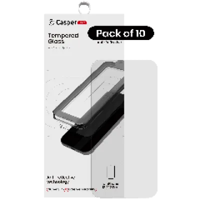 Захисне скло Casper Snap для iPhone 12 / 12 Pro (10 шт) (AR Clear)