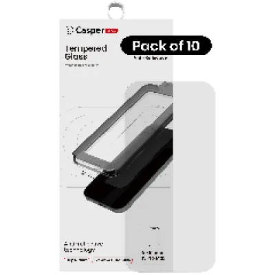 Захисне скло Casper Snap для iPhone 15 Pro Max (10 шт) (AR Clear)