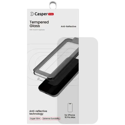 Захисне скло Casper Snap для iPhone 16 Pro Max (AR Clear)