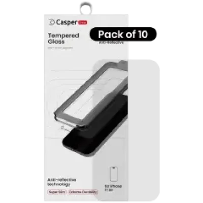 Захисне скло Casper Snap для iPhone Air (10 шт) (AR Clear)