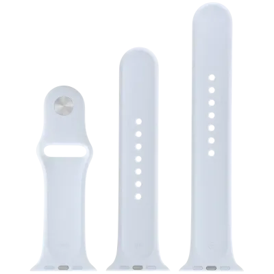 Apple Sport Band for Apple Watch 44MM (OEM Brand New, Retail Packaging) (White)