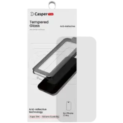 Захисне скло Casper Snap для iPhone 17 Pro / 18 Pro (Retail Packaging) (AR Clear)