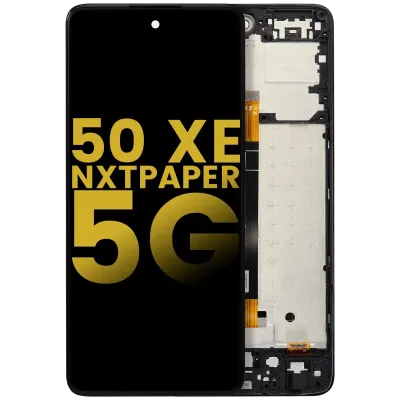 Дисплейний модуль з рамкою для TCL 50 XE NxtPaper 5G (Refurbished) (Усі кольори)