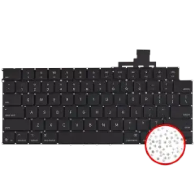 Клавіатура з підсвіткою та гвинтами для MacBook Air 13" (A3240 / Early 2025) (US English)
