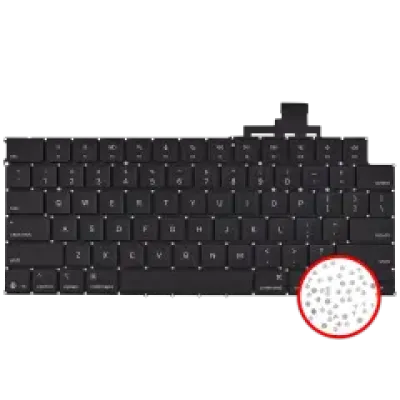 Клавіатура з підсвіткою та гвинтами для MacBook Air 15" (A3241 / Early 2025) (US English)