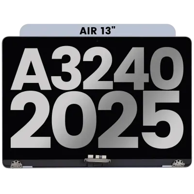 Дисплейний модуль LCD для MacBook Air 13" (A3240 /Early 2025) (з передвстановленим кабелем датчика кута кришки) (Used OEM Pull: Grade A) (Sky Blue)