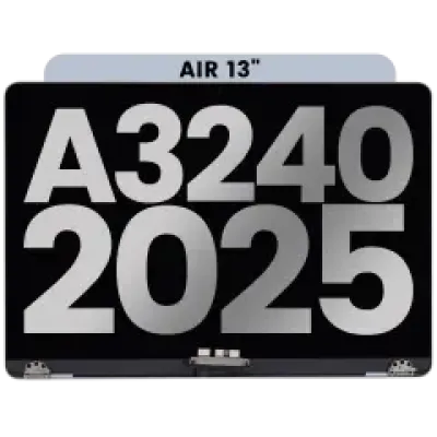 Дисплейний модуль LCD для MacBook Air 13" (A3240 /Early 2025) (з передвстановленим кабелем датчика кута кришки) (Used OEM Pull: Grade A) (Sky Blue)