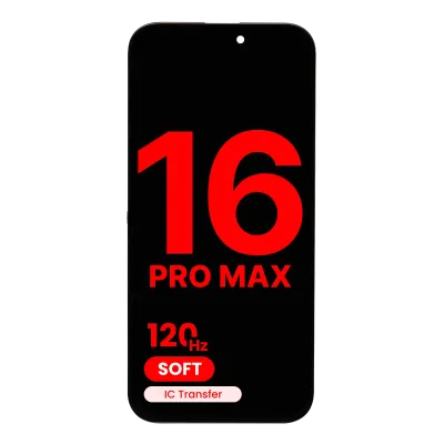 Дисплейний модуль (OLED) для iPhone 16 Pro Max (Aftermarket Plus: Soft) (120HZ)
