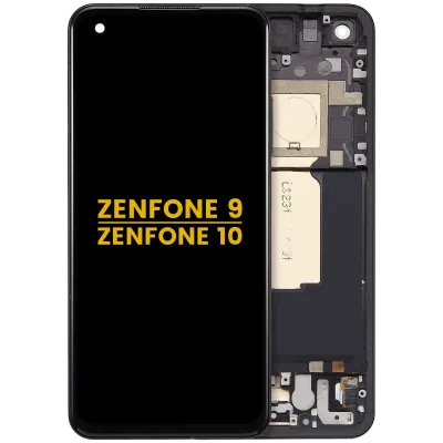 Дисплейний модуль (OLED) з рамкою для Asus ZenFone 9 / Asus ZenFone 10 (Refurbished)