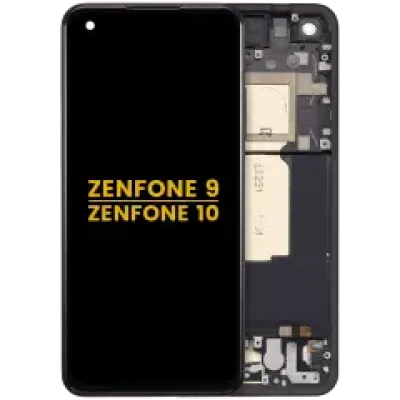 Дисплейний модуль (OLED) з рамкою для Asus ZenFone 9 / Asus ZenFone 10 (Refurbished)