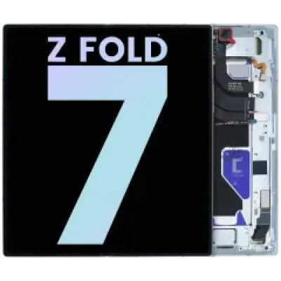 Дисплейний модуль OLED з рамкою для Samsung Galaxy Z Fold 7 5G (US & International) (Service Pack) (Mint)