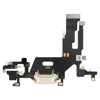 Charging Port Flex Cable For iPhone 11 (Aftermarket Plus) (White)