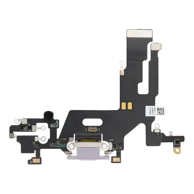 Charging Port Flex Cable For iPhone 11 (Aftermarket Plus) (Purple)
