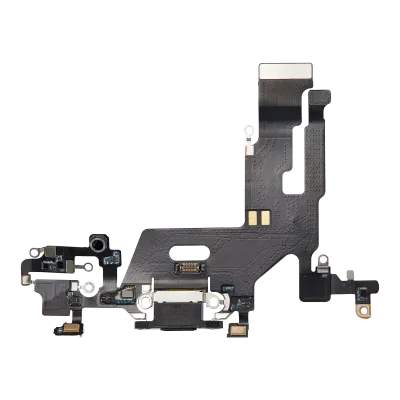 Шлейф зарядки для iPhone 11 (Used OEM Pull) (чорний)