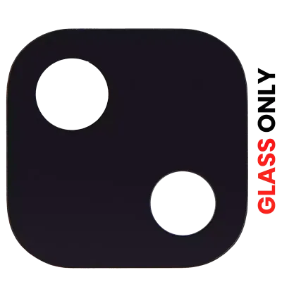 Back Camera Lens (Glass Only) With Adhesive For Google Pixel 4A (Aftermarket Plus)