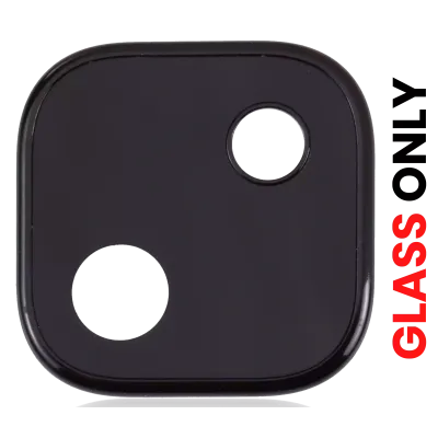 Back Camera Lens (Glass Only) With Adhesive For Google Pixel 4A 5G (Aftermarket Plus) (10 Pack)