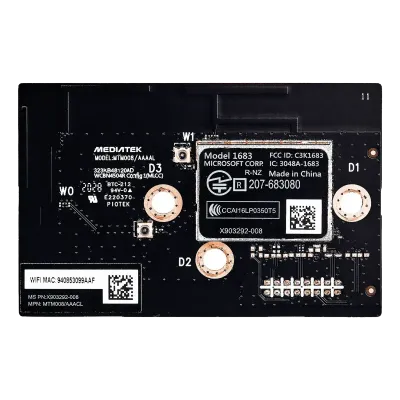 Wireless WiFi Bluetooth Module PCB Board For Xbox One S (Board # 1683)
