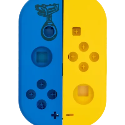 Housing Shell For Nintendo Switch Joy Con Controller (Yellow / Blue)