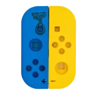Корпус для геймпада Nintendo Switch Joy Con (жовтий / синій)