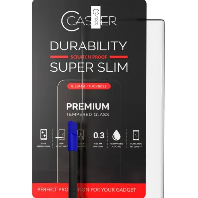 Захисне скло Casper UV з клеєм для Samsung Galaxy Note 20 Ultra (Case Friendly) (Retail Packaging)