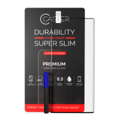 Захисне скло Casper UV з клеєм для Samsung Galaxy Note 20 Ultra (Case Friendly) (Retail Packaging)