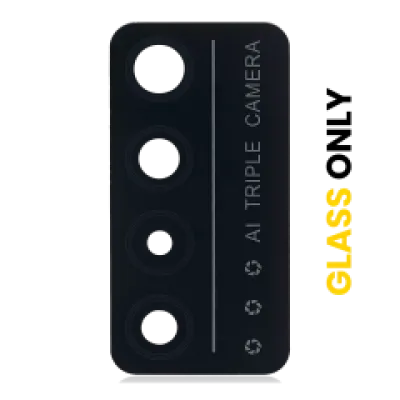 Скло основної камери (тільки скло) з проклейкою для T-Mobile Revvl V+ 5G (Nebula Black)