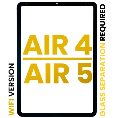 Скло екрана для iPad Air 4 / iPad Air 5 (Glass Separation Required) (Premium) (WiFi Only) (всі кольори)