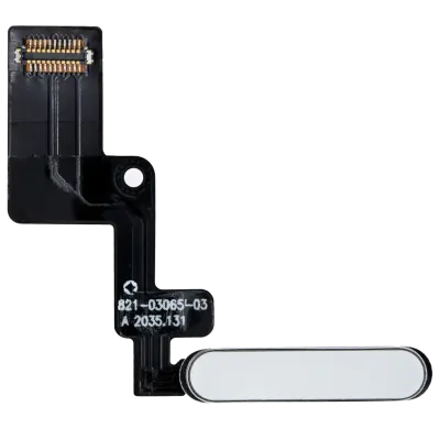 Шлейф кнопки живлення для iPad Air 4 / 5 (Aftermarket Plus) (сріблястий)
