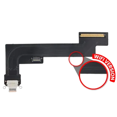 Charging Port Flex Cable For iPad Air 4 (WiFi Only) (Aftermarket Plus) (Rose Gold)