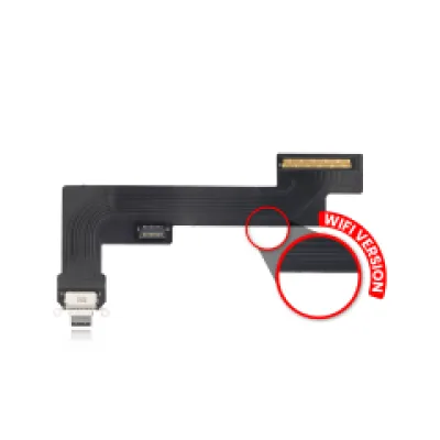 Шлейф зарядки для iPad Air 4 (WiFi Only) (Aftermarket Plus) (чорний)