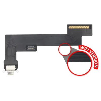 Charging Port Flex Cable For iPad Air 4 (WiFi Only) (Aftermarket Plus) (Green)