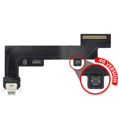 Шлейф зарядки для iPad Air 4 / iPad Air 5 (Cellular) (Premium) (білий)