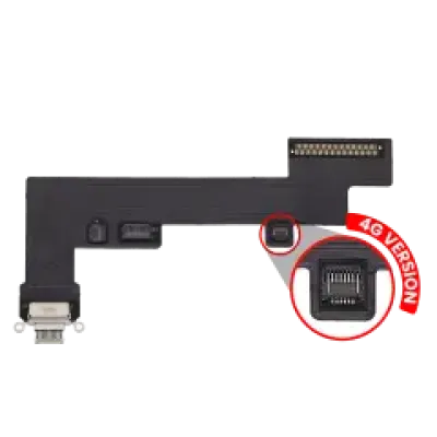 Шлейф зарядки для iPad Air 4 / iPad Air 5 (Cellular) (Aftermarket Plus) (зелений)
