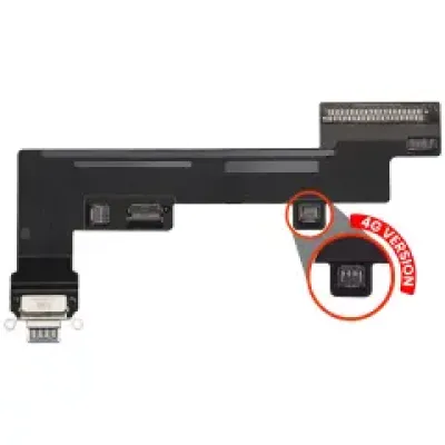 Шлейф зарядки для iPad Air 5 (Cellular) (Used OEM Pull: Grade A) (фіолетовий)