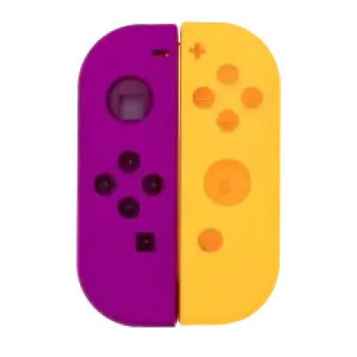 Корпус для контролера Nintendo Switch Joy Con (темно-червоний / коралевий)